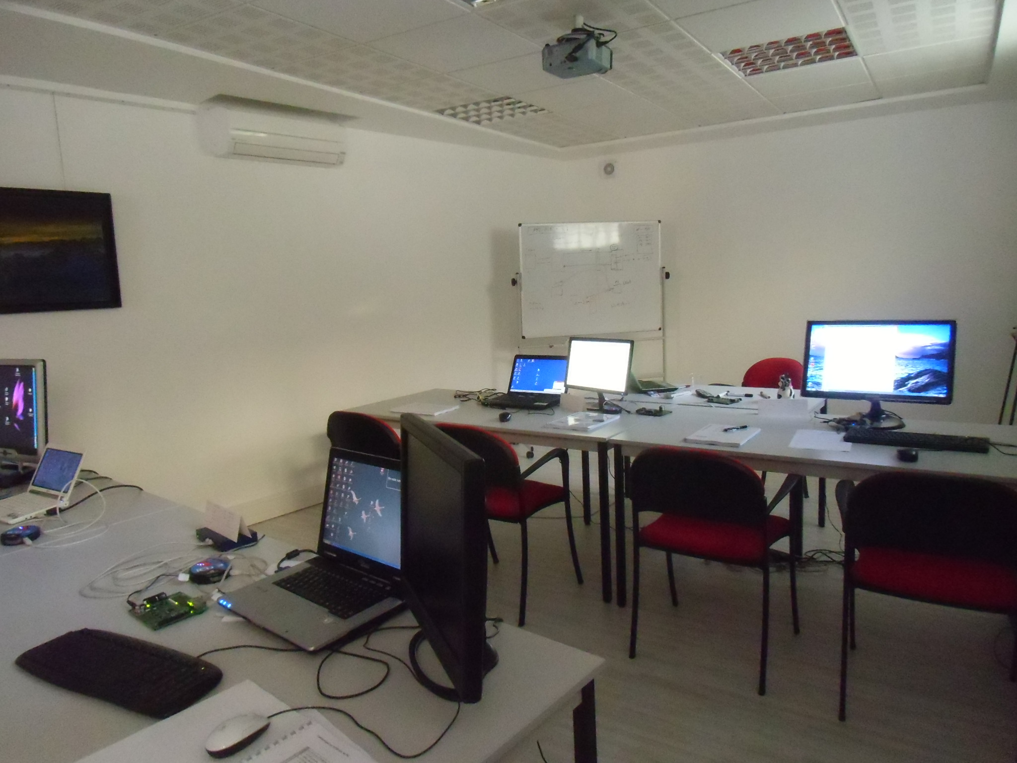 Notre salle de formation est équipée